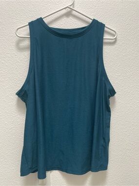 Beyond Yoga Teal Heather Rebalance Featherweight Tank